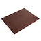Dacasso Chocolate Brown Leather 24" x 19" Desk Mat without Rails PR-3419 - alternate 6